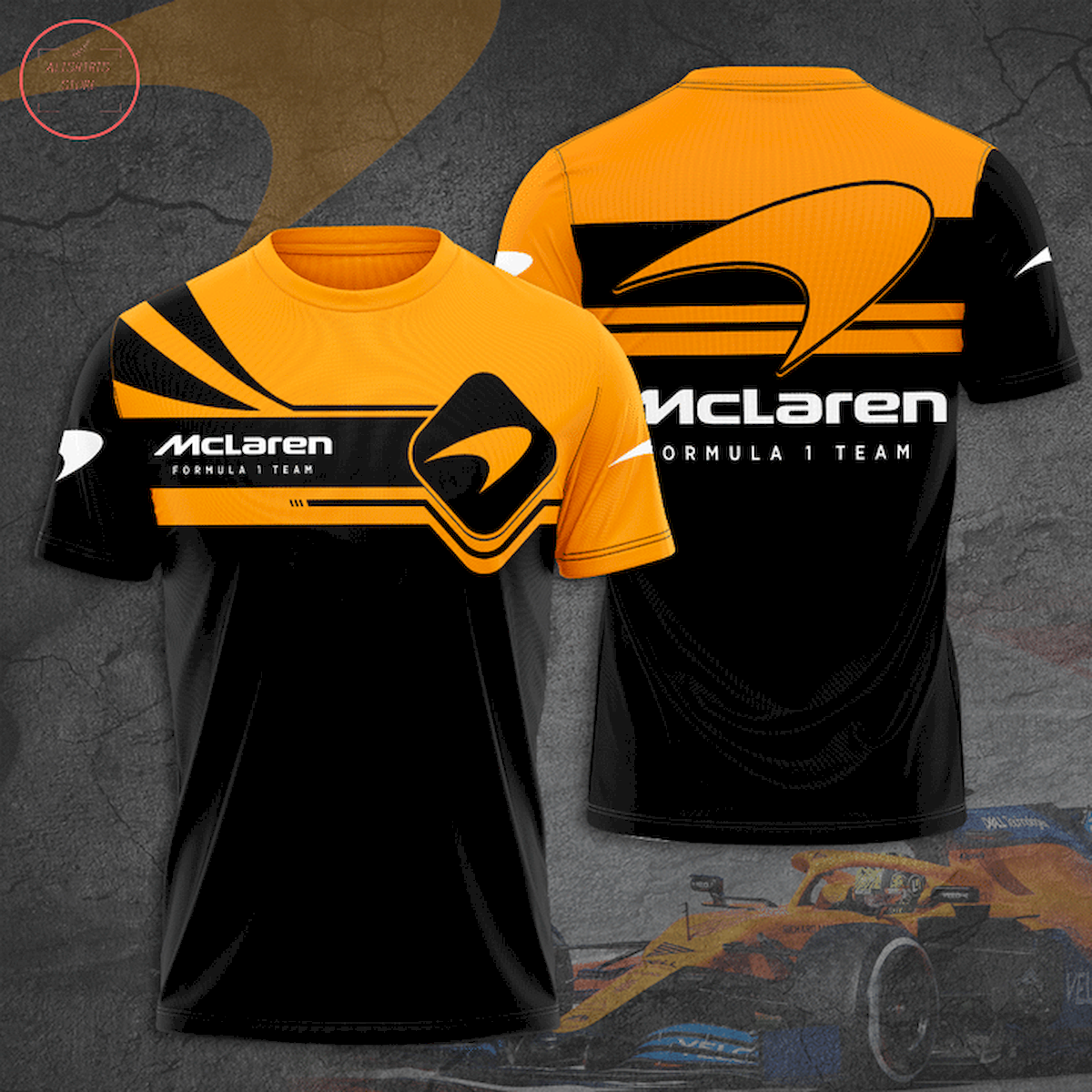 McLaren Formula 1 Team All Over Printed Shirts