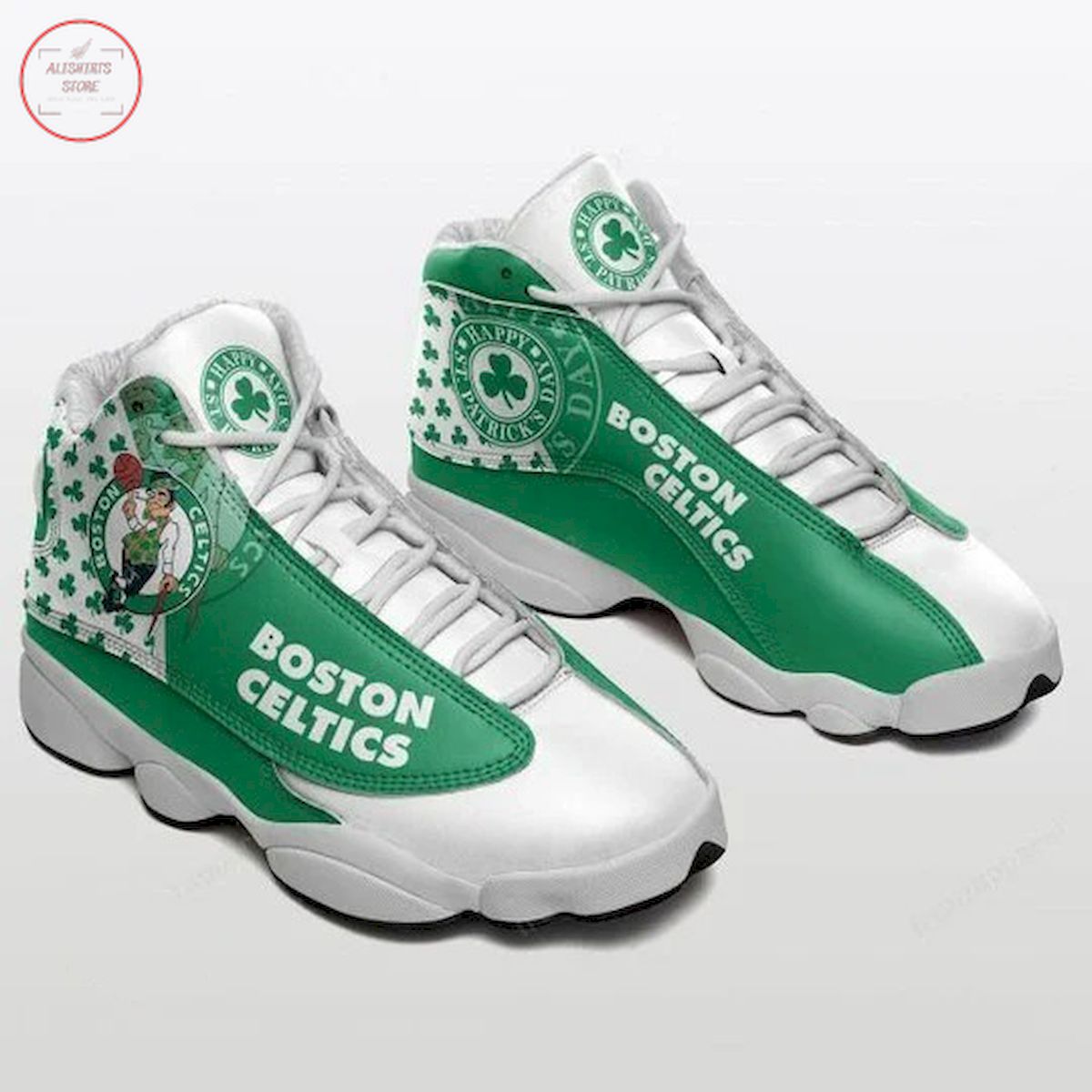 NBA Boston Celtics Air Jordan 13 Sneakers Basketball Team