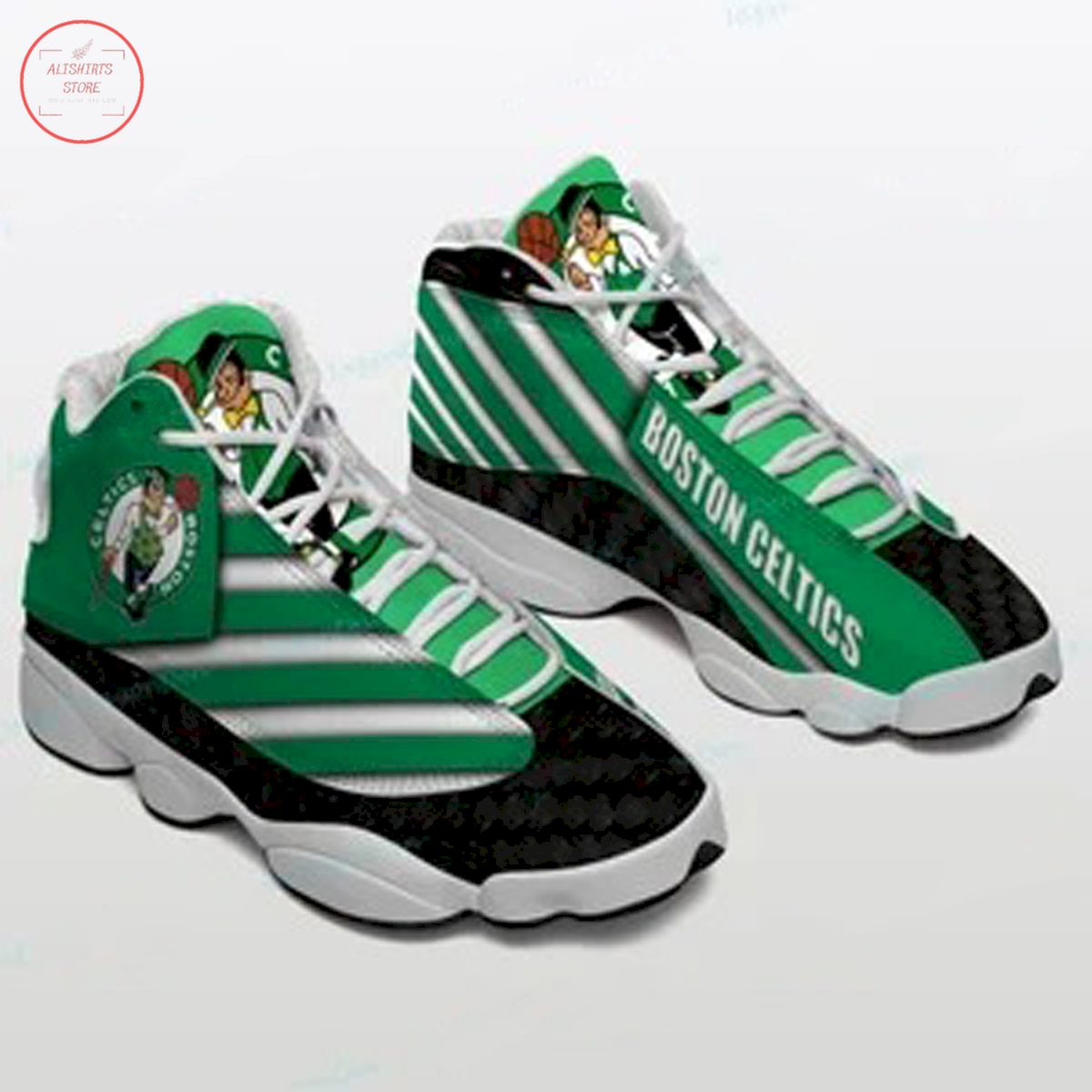 NBA Boston Celtics Air Jordan 13 Sneakers Shoes