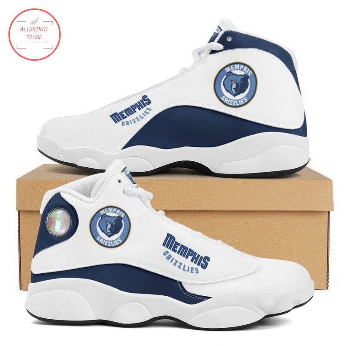 NBA Memphis Grizzlies Air Jordan 13 Sneaker Shoes