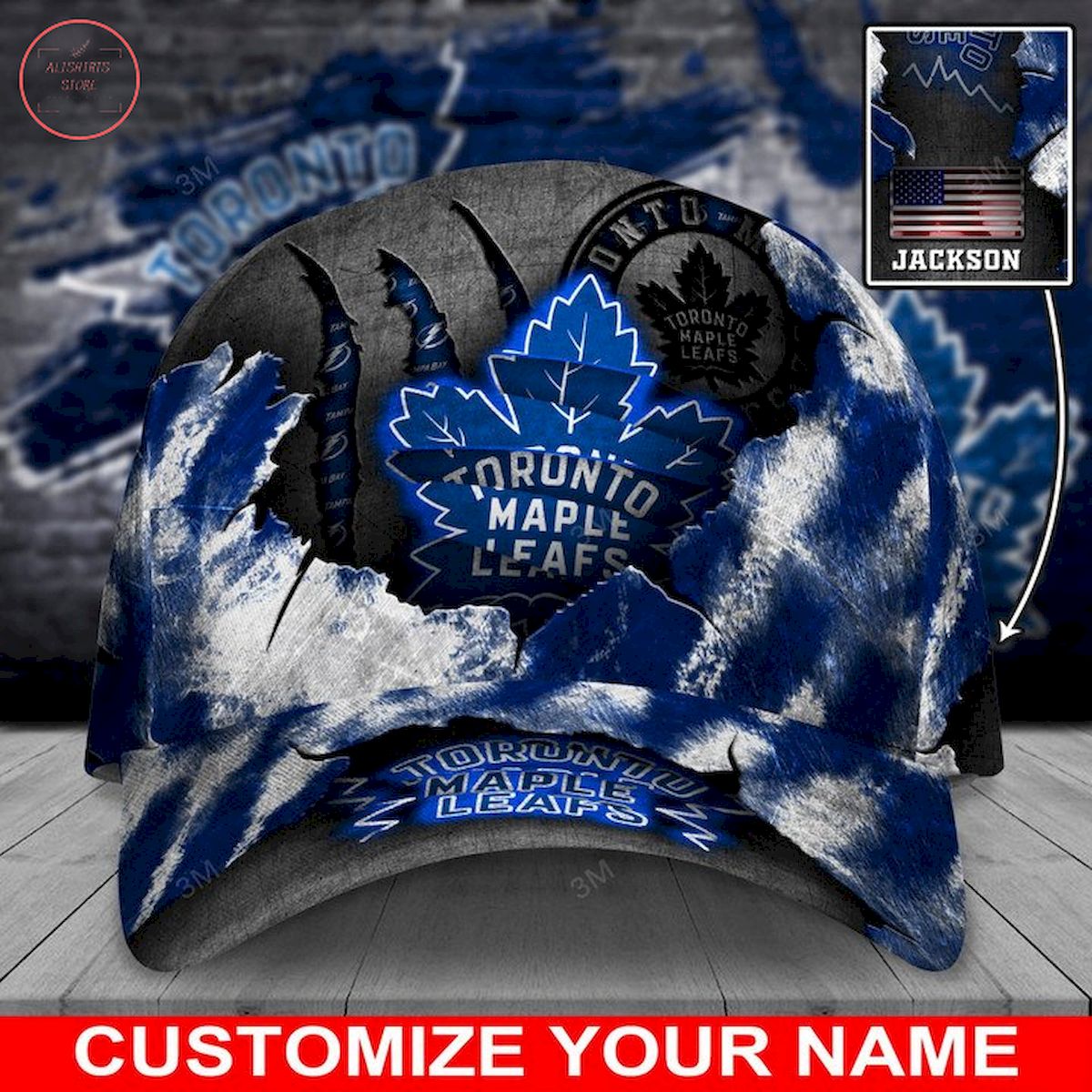 NHL Toronto Maple Leafs Personalized Hat Cap