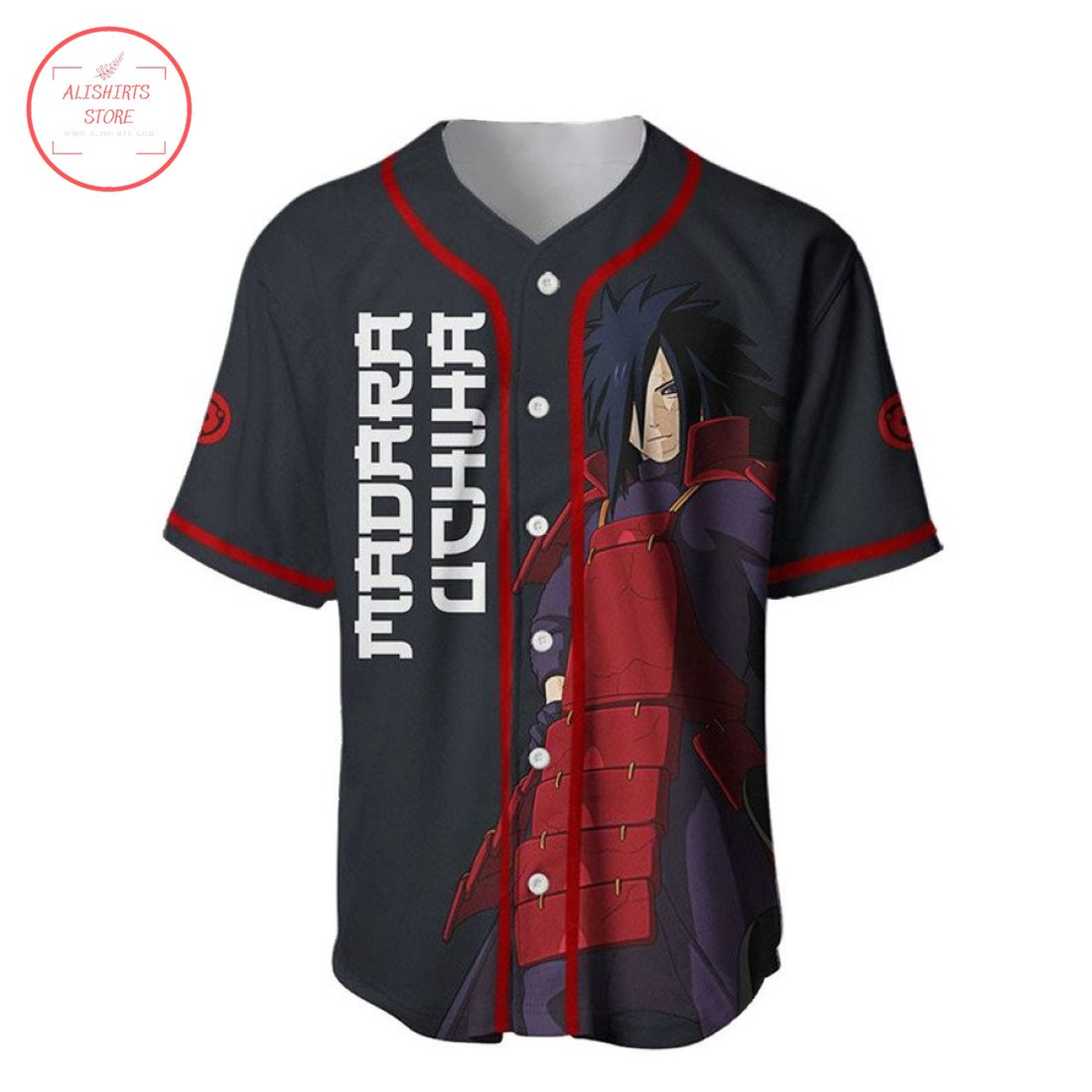 Naruto Madara Uchiha Baseball Jersey
