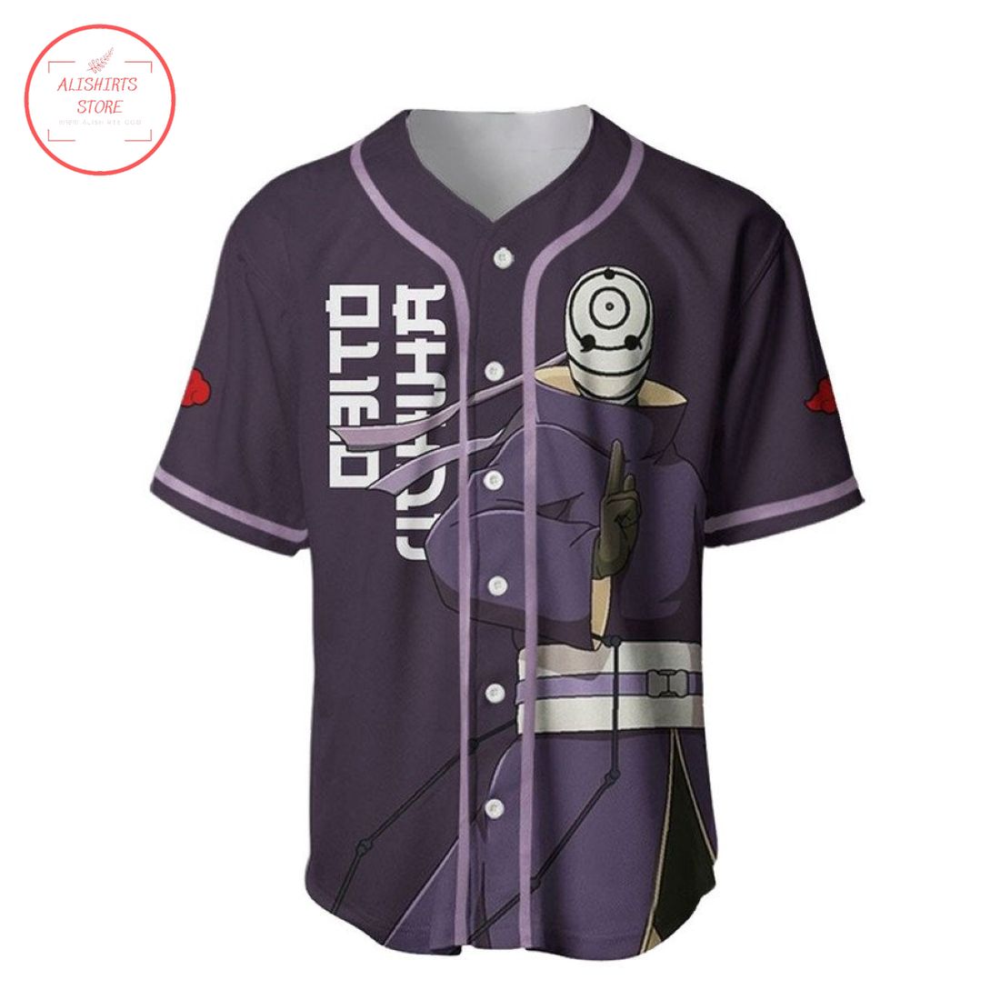 Naruto Obito Uchiha Baseball Jersey