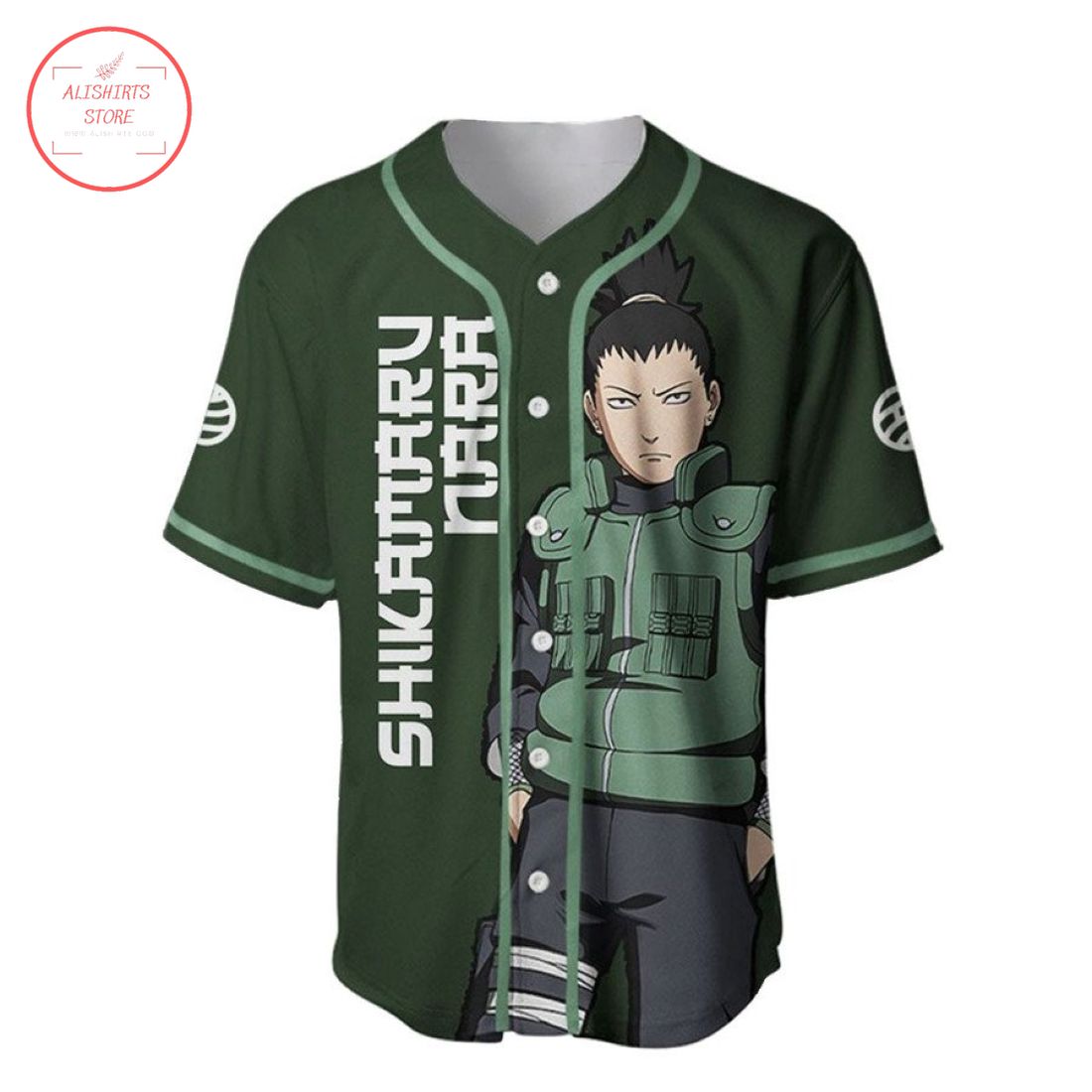 Naruto Shikamaru Nara Baseball Jersey