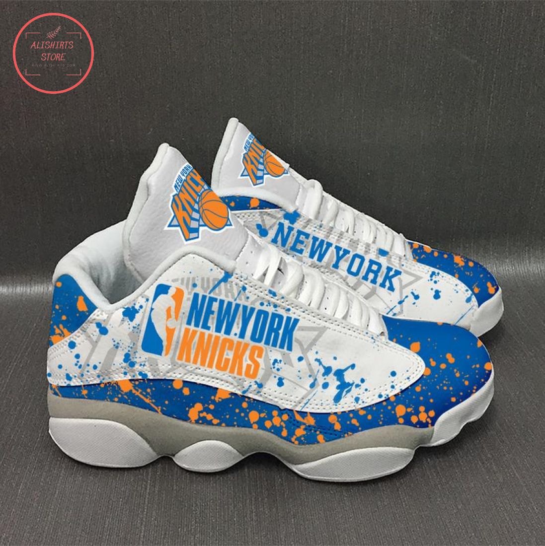 New York Knicks NBA 2022 Air Jordan 13 Sneakers Shoes