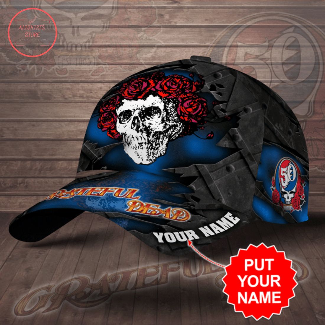 Personalized Grateful Dead Classic Cap