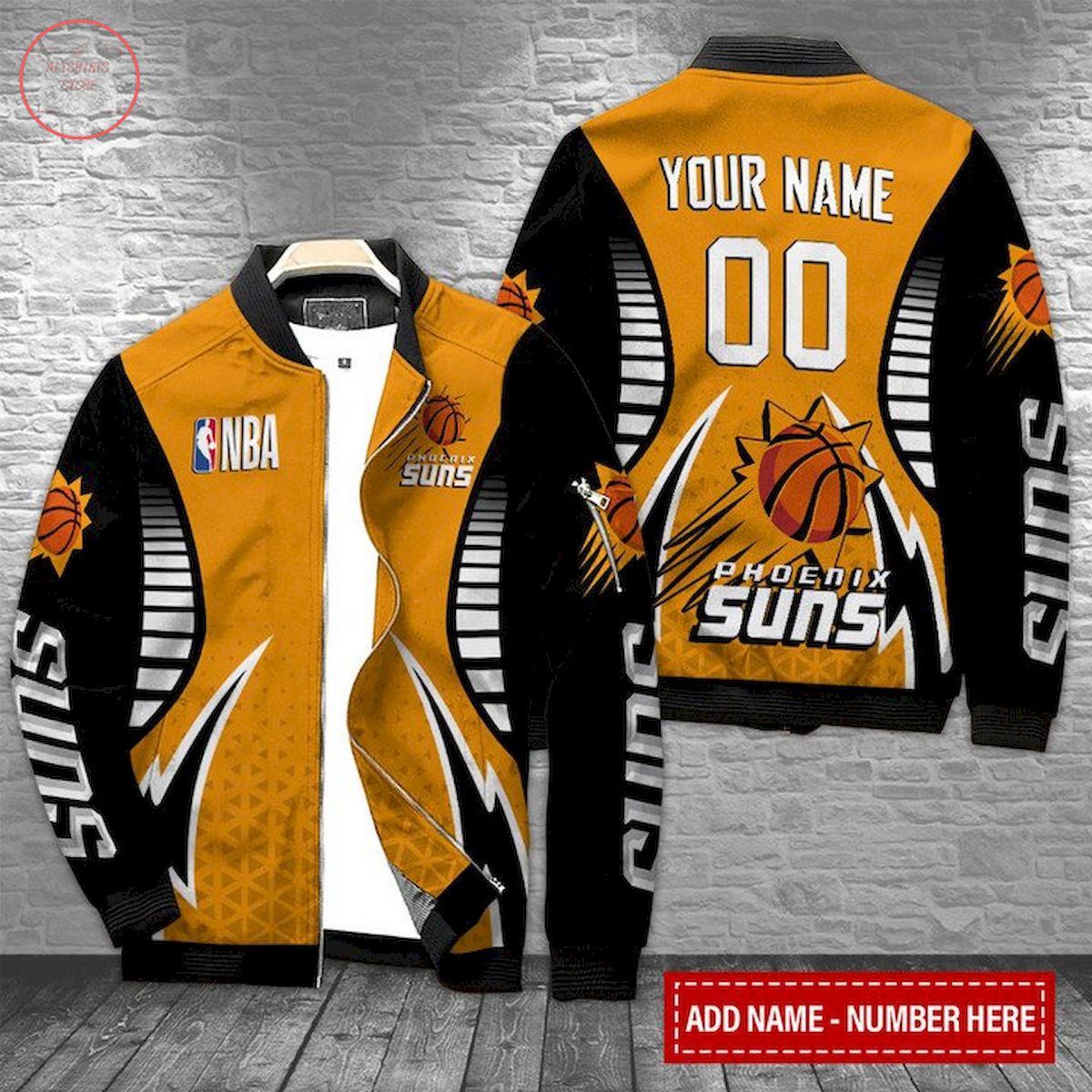 Personalized NBA Phoenix Suns Bomber Jacket