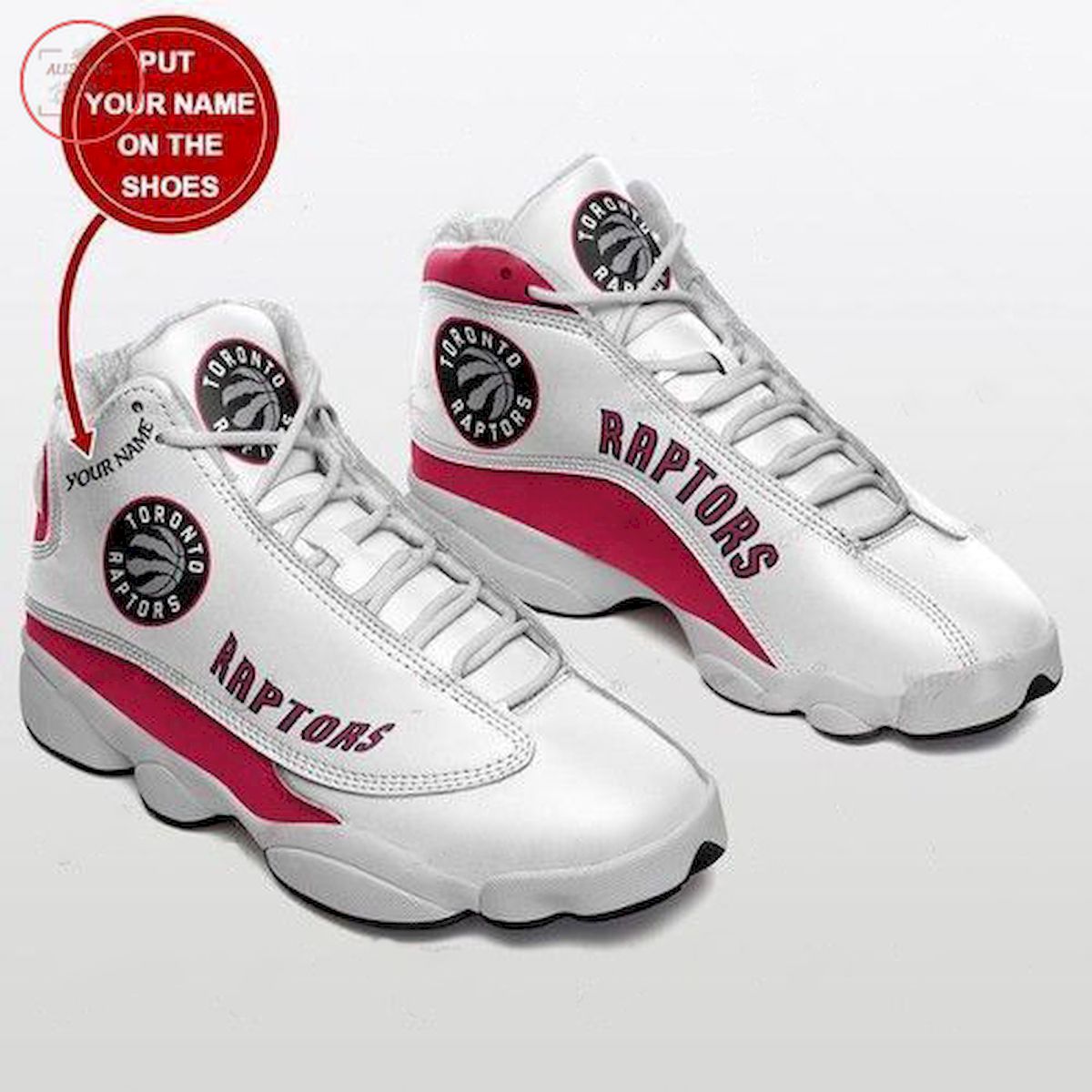 Personalized Toronto Raptors NBA Air Jordan 13 Sneakers Shoes