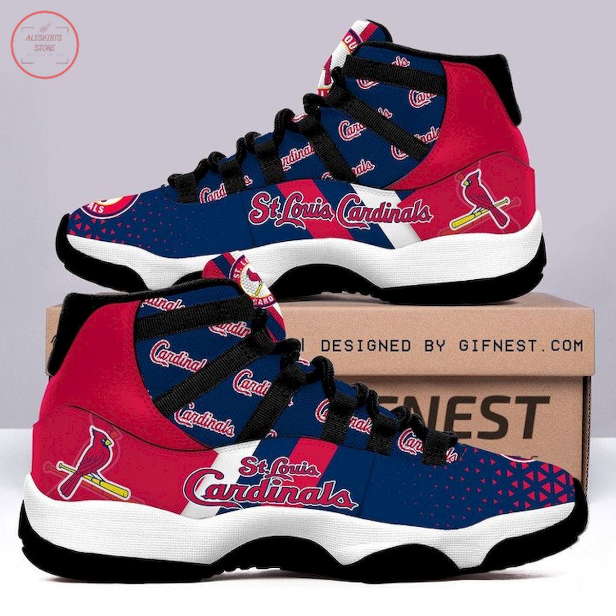 St Louis Cardinals Air Jordan 11 Sneaker Shoes