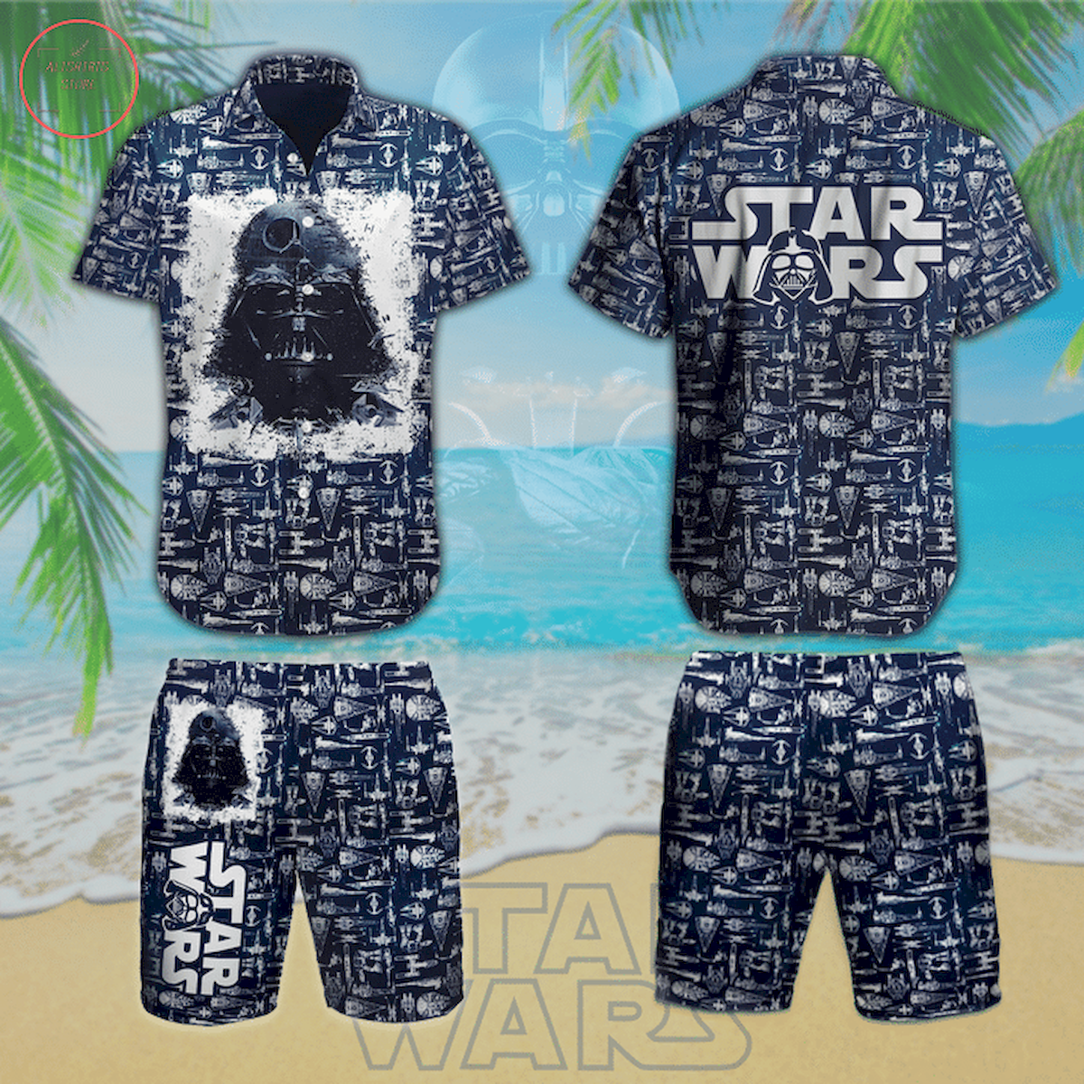 Star Wars Hawaiian Shirt and Shorts
