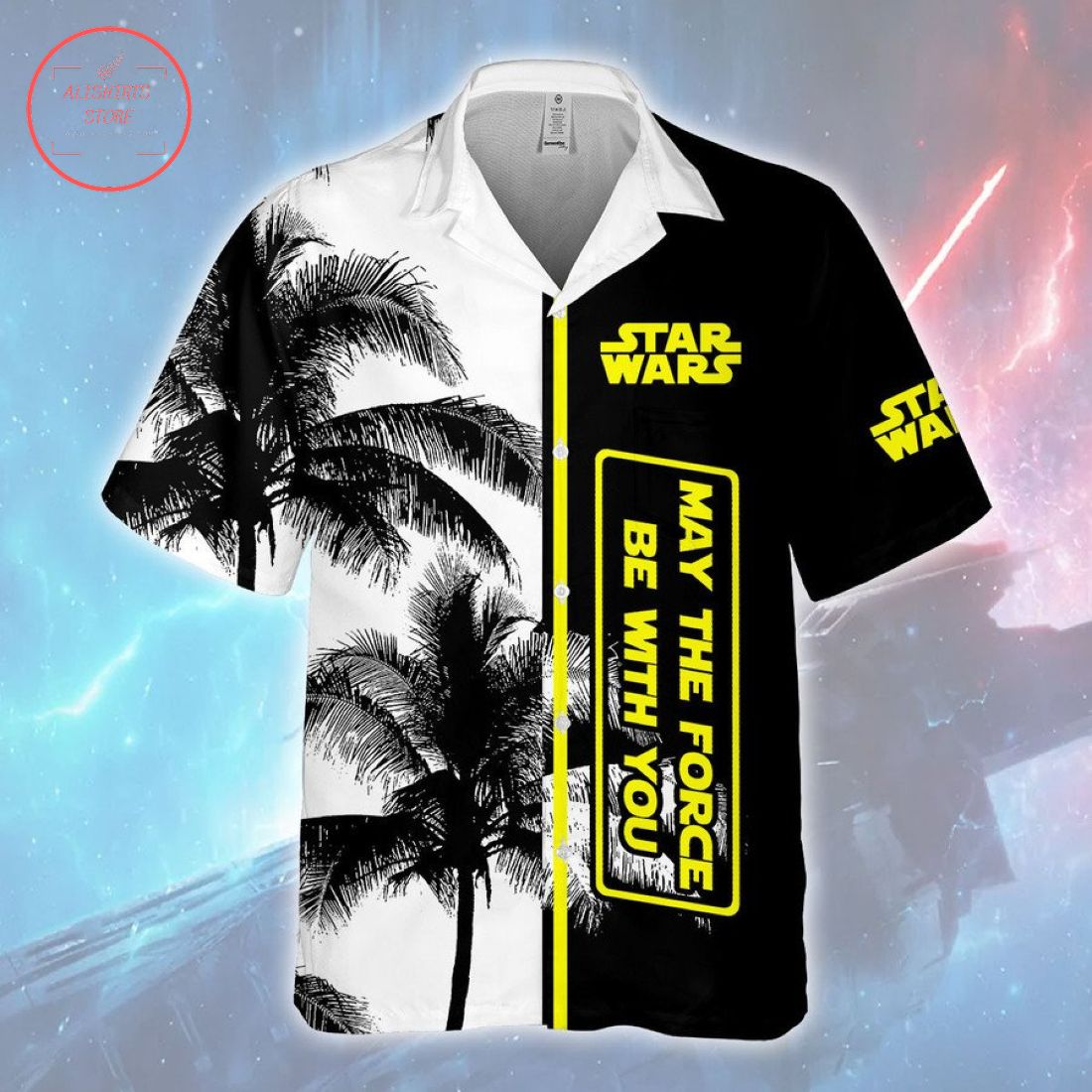 Star Wars Palm Hawaiian shirt
