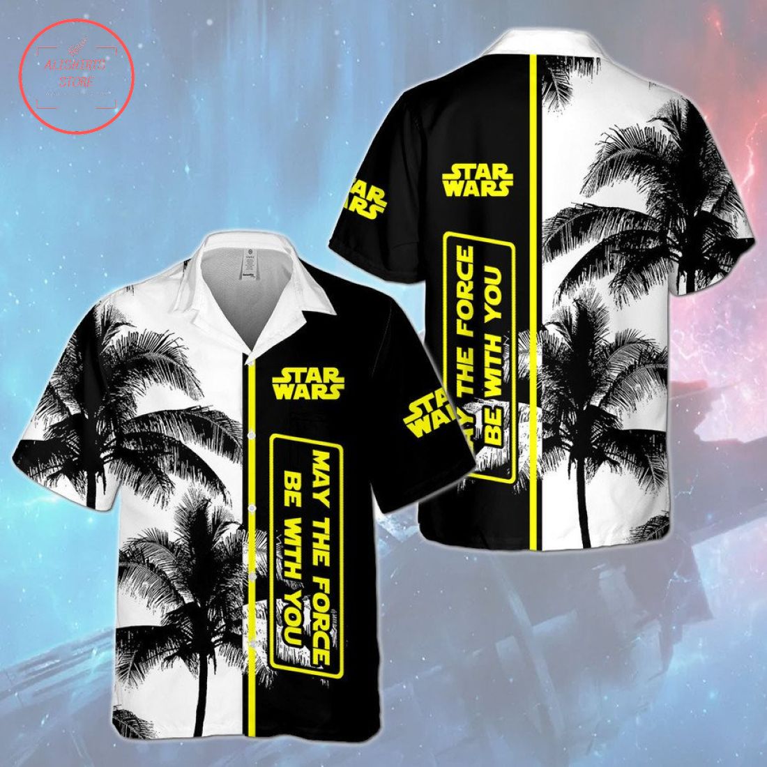 Star Wars Palm Hawaiian Shirt