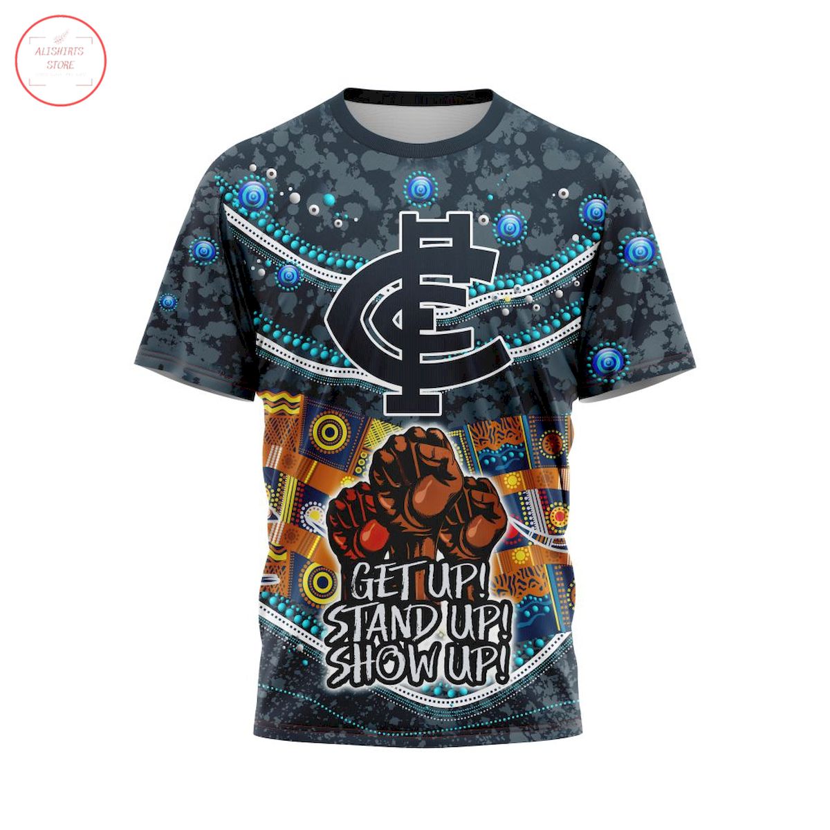 AFL Carlton Football Club Customized All Over Printed Shirts