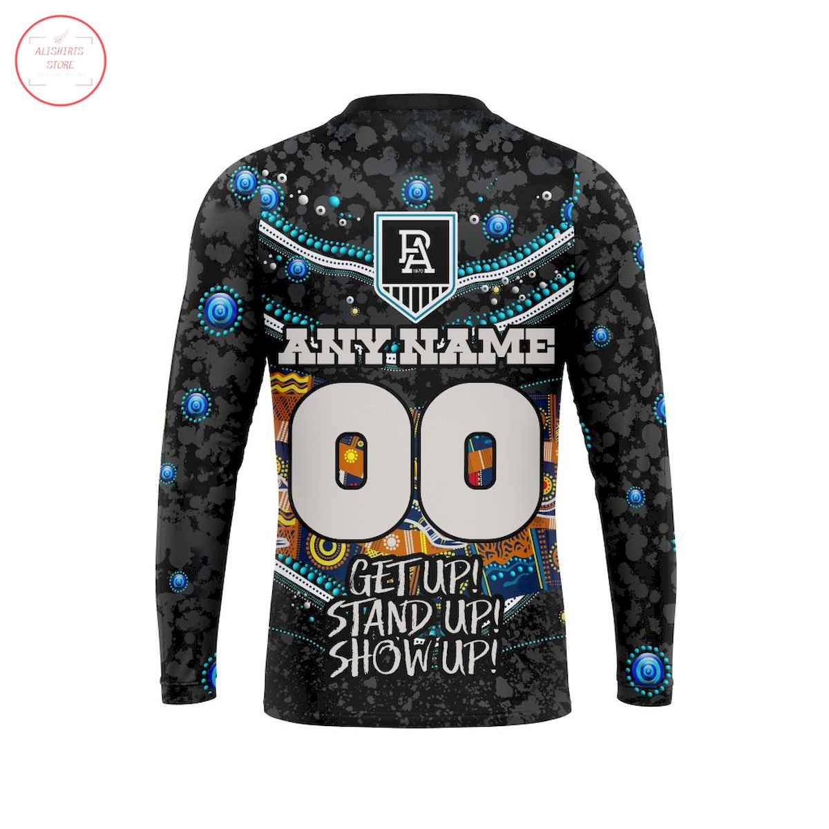 AFL Port Adelaide Football Club Customized All Over Printed Shirts