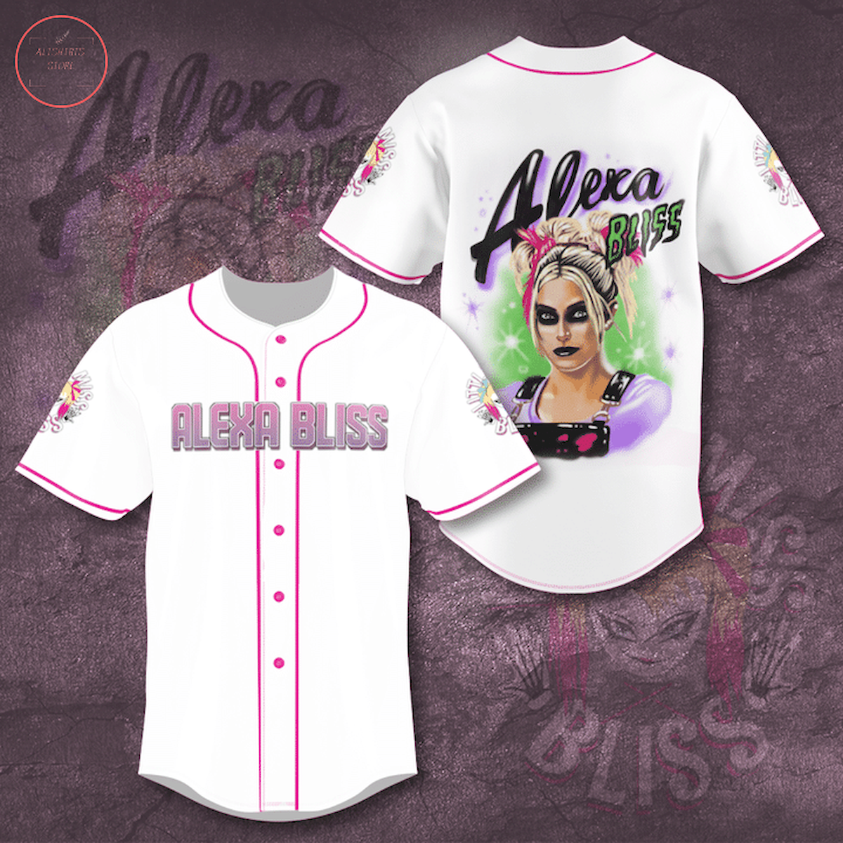 Alexa Bliss Baseball Jersey