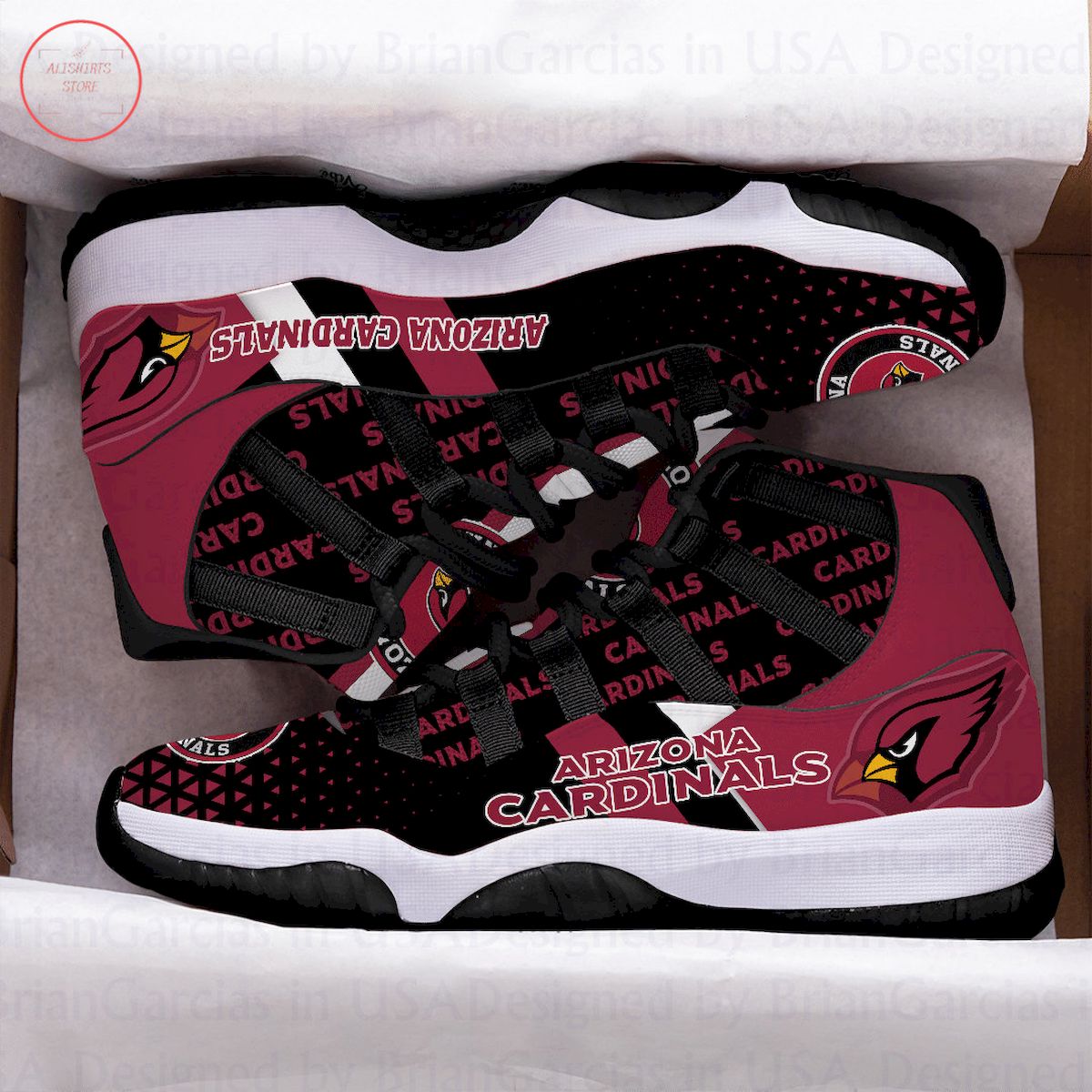 Arizona Cardinals Air Jordan 11 Sneakers