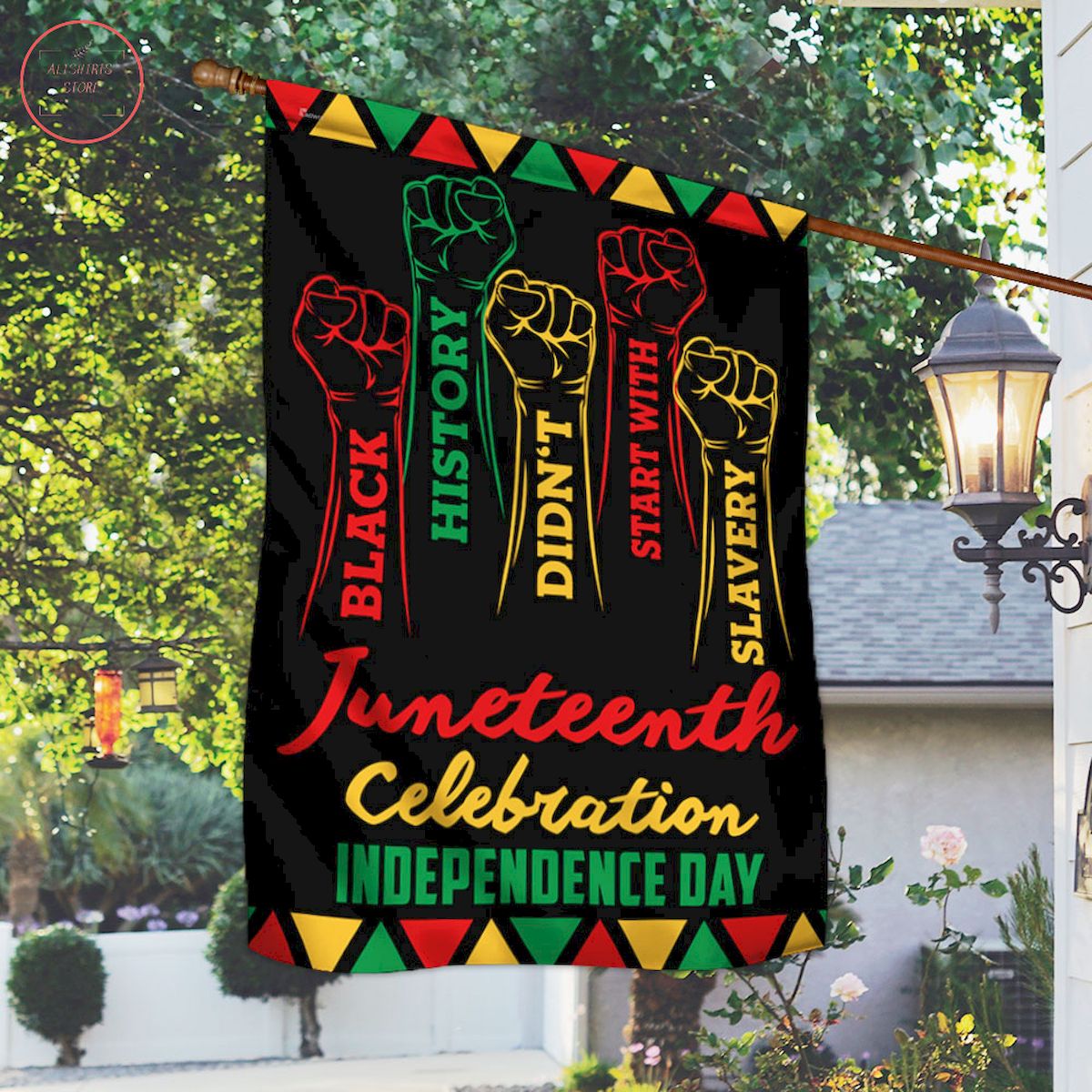 Black History Didn’t Start With Slavery Juneteenth Flag