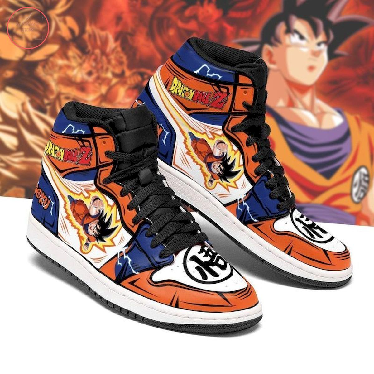 Goku Dragon Ball Z Anime High Air Jordan 1 Sneakers