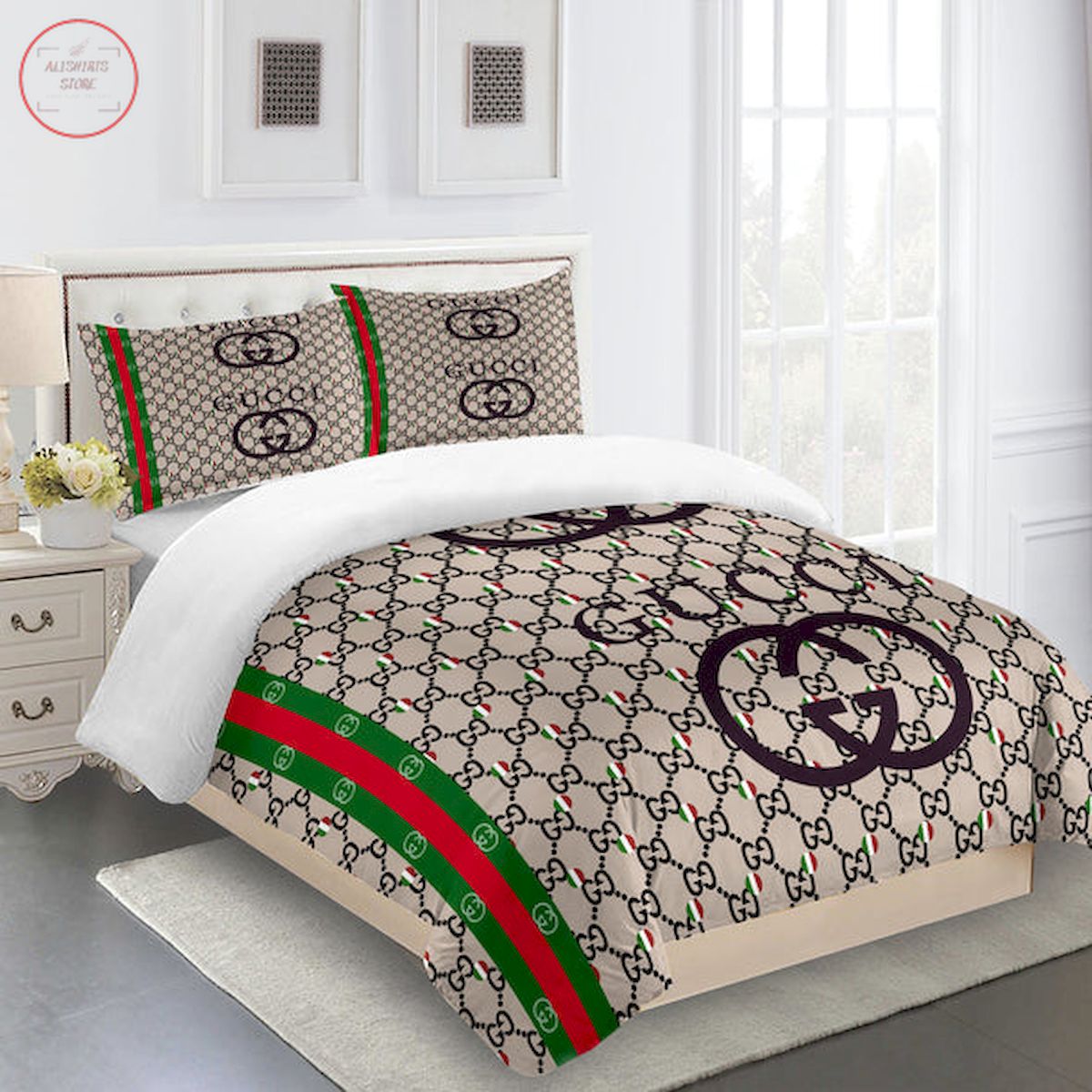 Gucci Italy bedding set Luxury bed sheets
