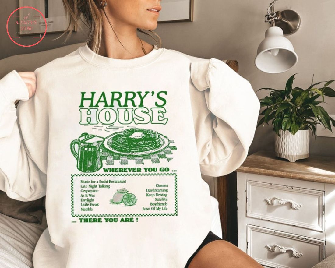 Harry's House Track List 2022 Sweatshirt