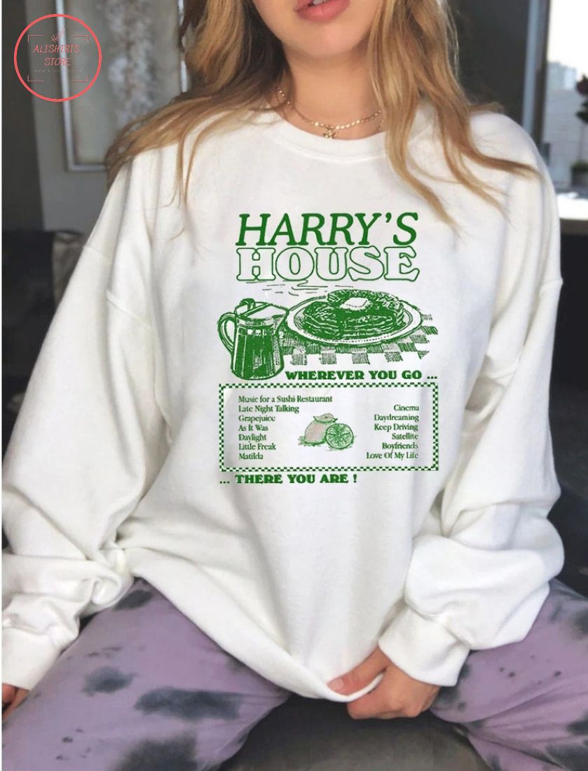 Harry's House Track List 2022 Sweatshirt