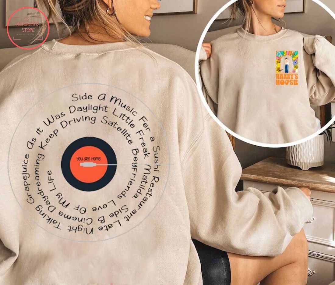 Harry's House Tracklists Album 2022 Sweatshirt