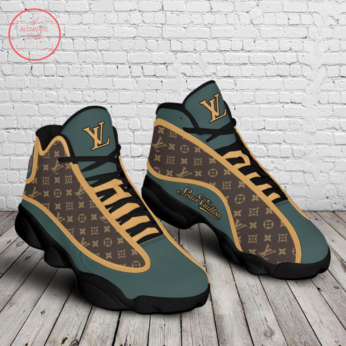 Louis Vuitton LV Hypebeast Air Jordan 13 Sneakers