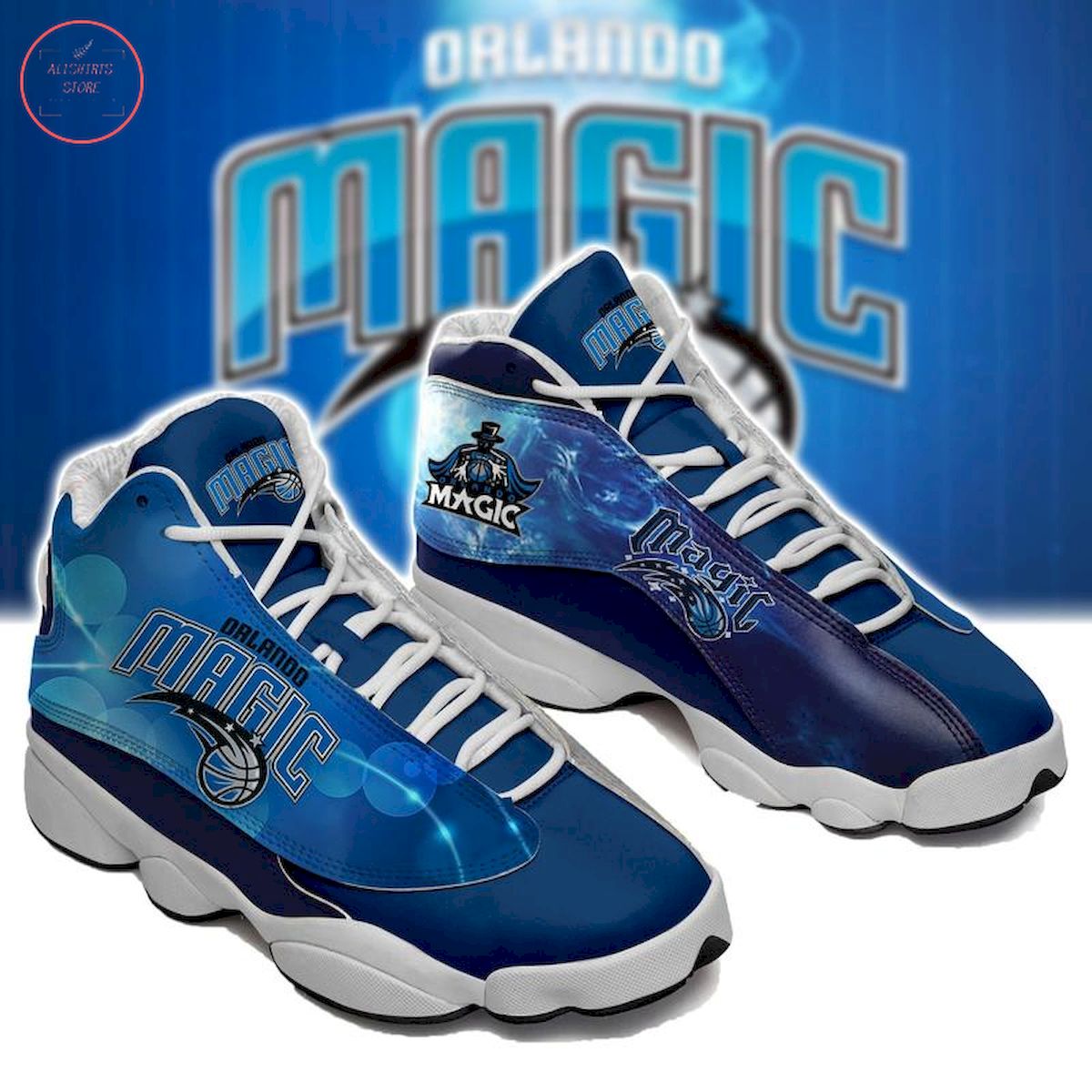 Orlando Magic Air Jordan 13 Sneaker Shoes