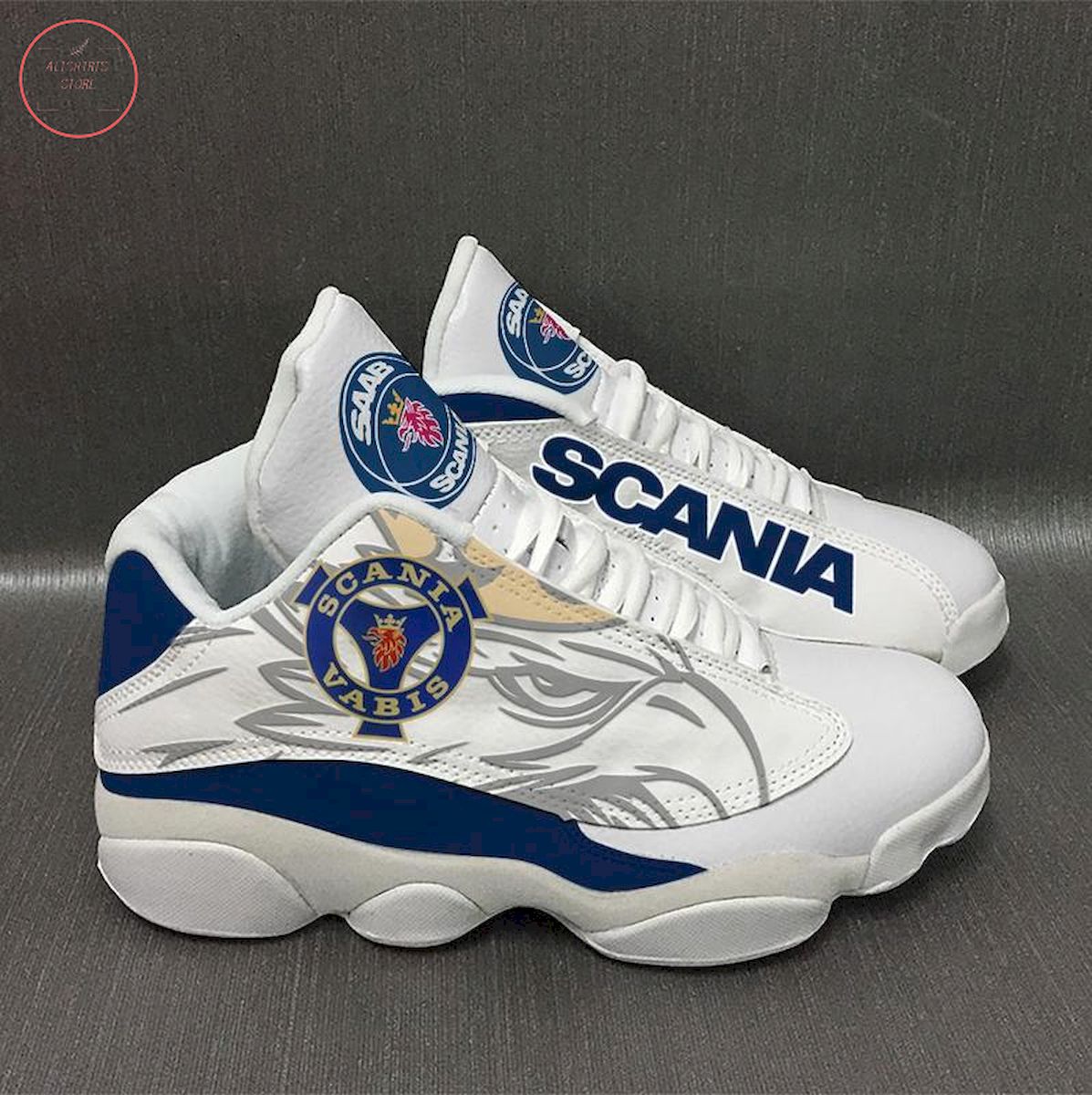 Scania Vabis Air Jordan 13 Sneaker Shoes