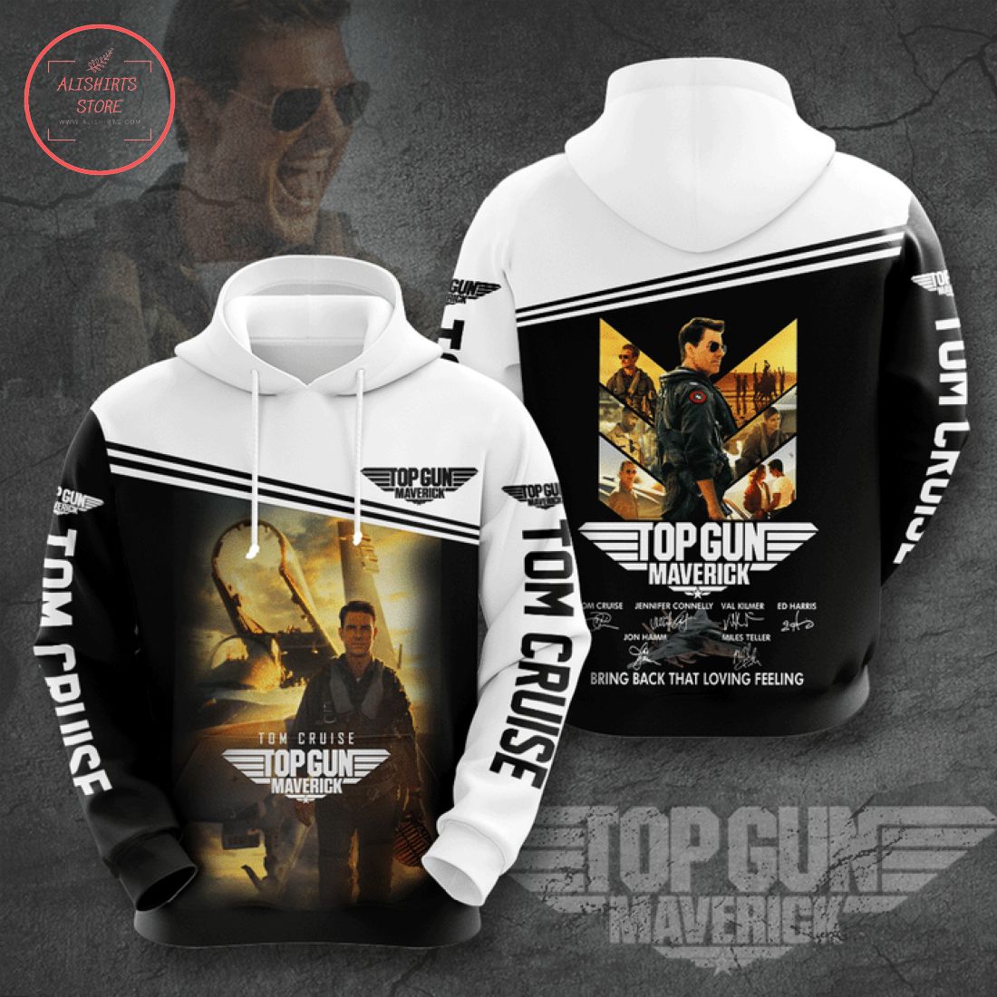 Tom Cruise Top Gun Maverick 2022 All Over Printed Shirts