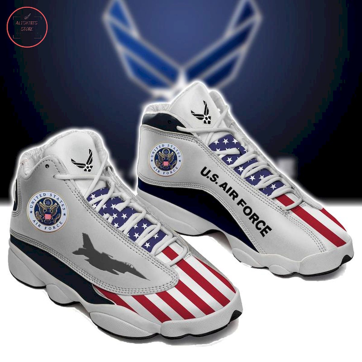 United States Air Force Air Jordan 13 Sneaker Shoes