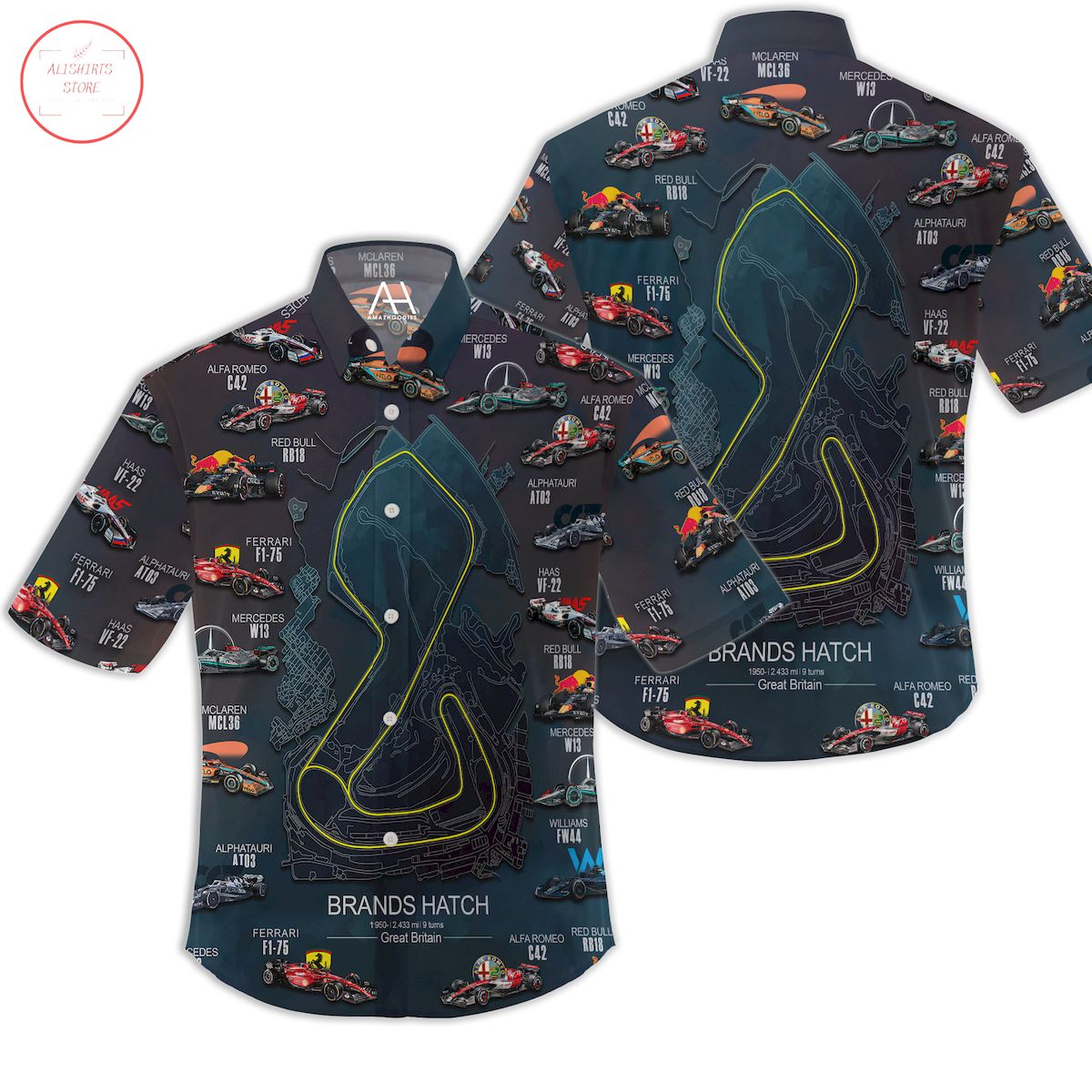 2022 Formula 1 Teams Hawaiian Shirt