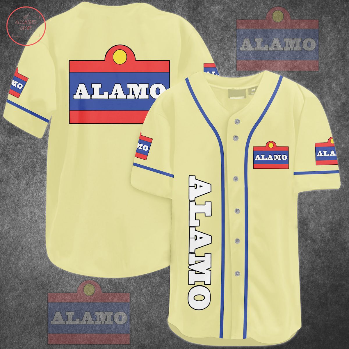 Alamo Beer Baseball Jersey