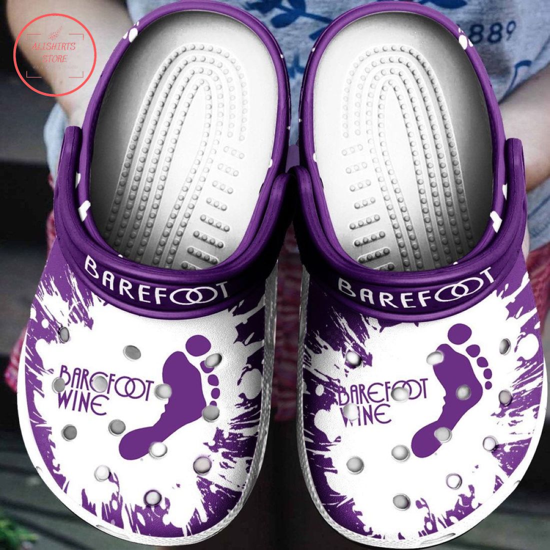 Barefoot Wine Crocs Crocband Clog