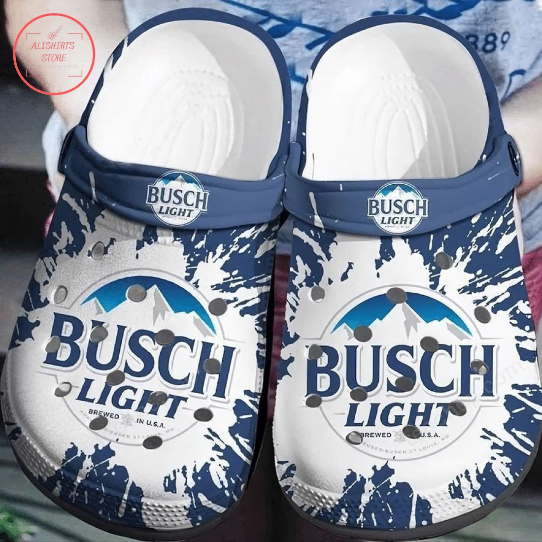 Busch Light Crocs Crocband Clog