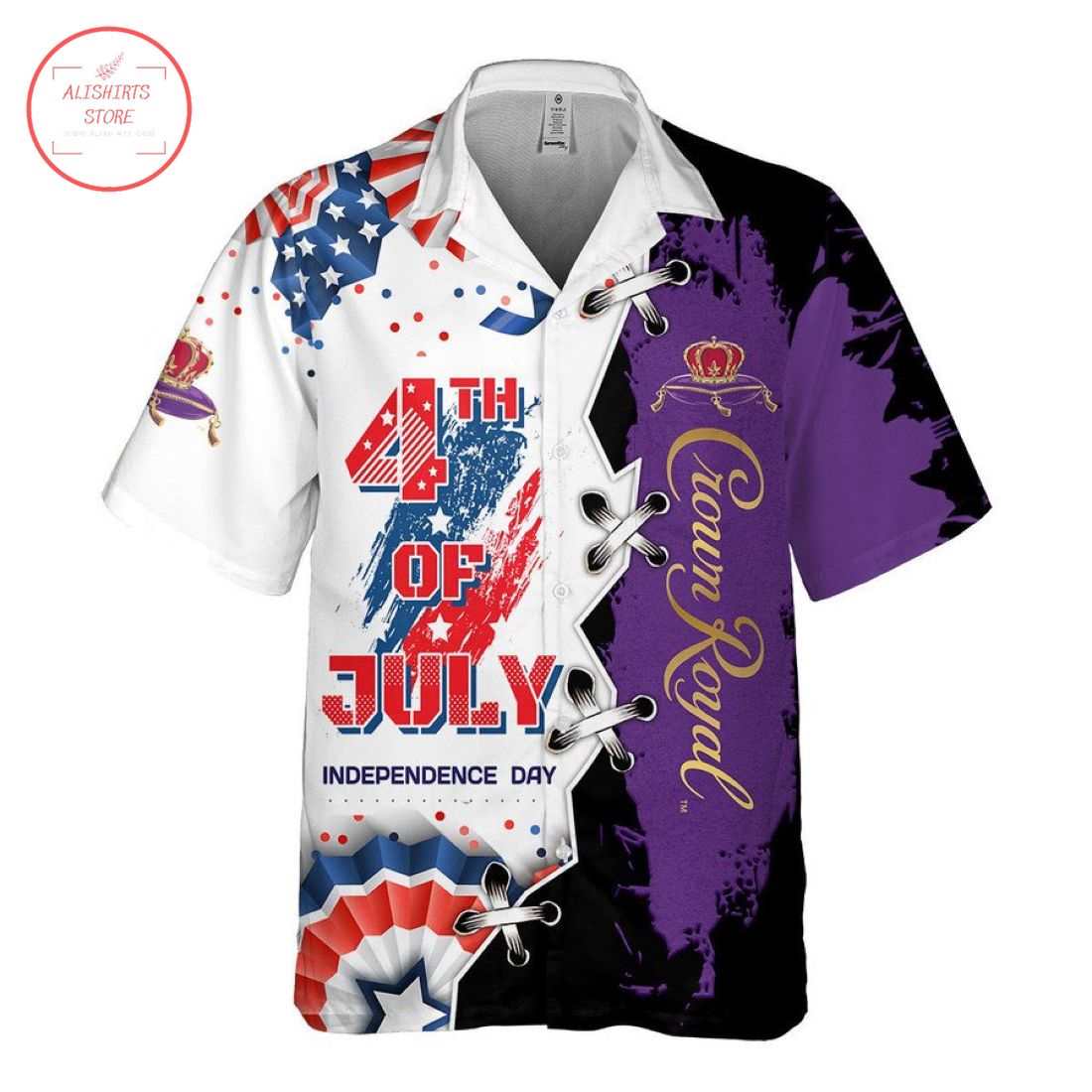 Crown Royal 4th Of July Independence Day Hawaiian Shirt