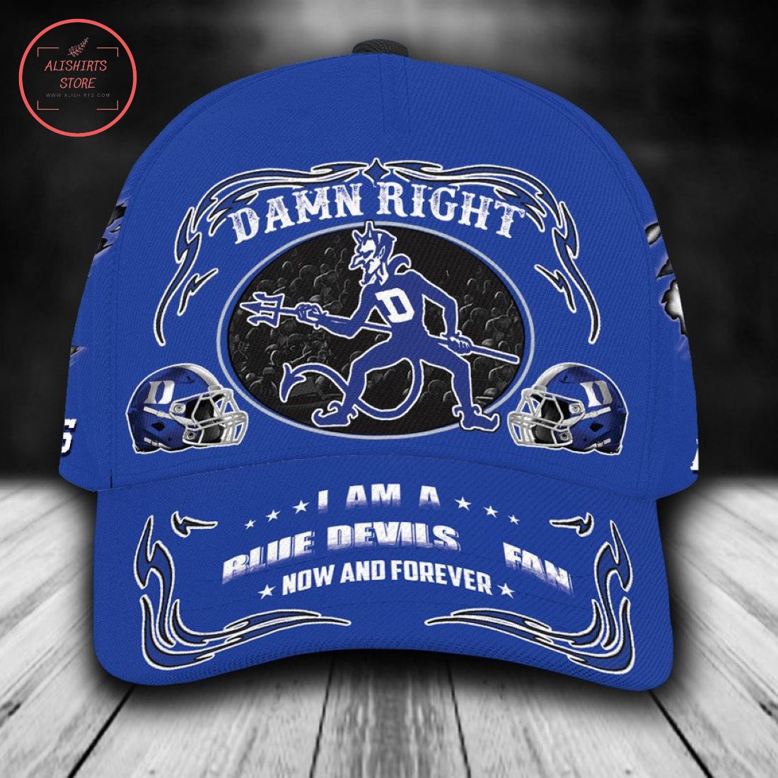 Duke Blue Devils NCAA Classic Cap Mascot Custom Name