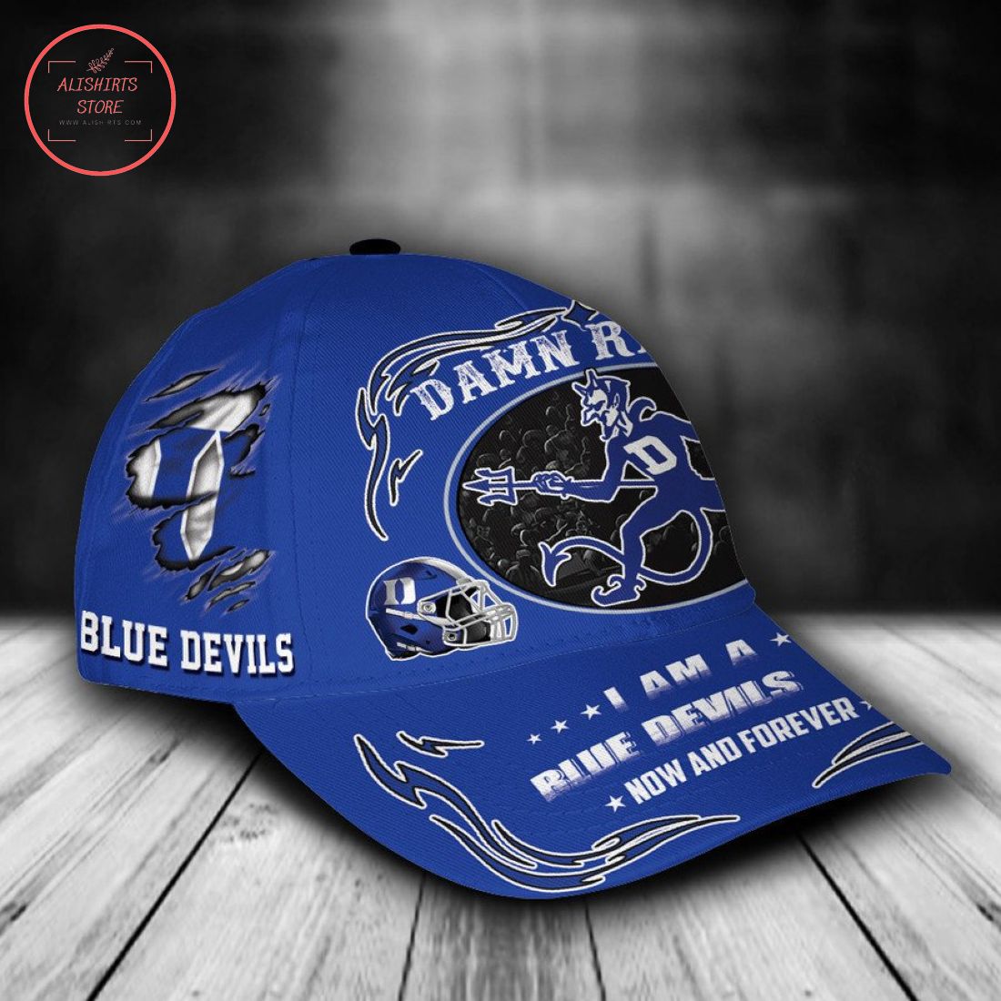 Duke Blue Devils NCAA Classic Cap Mascot Custom Name