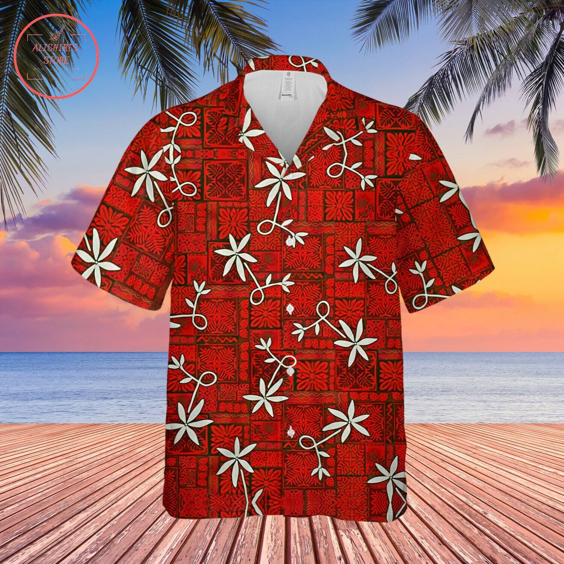 Elvis Presley unisex Hawaiian shirt