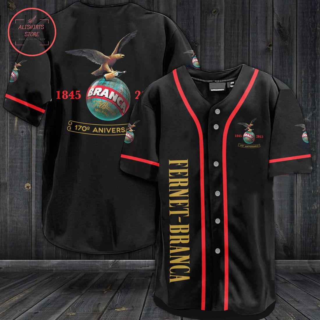 Fernet Branca Baseball Jersey