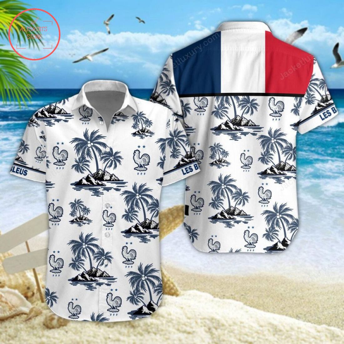 France national football team Hawaiian Shirt and Shorts