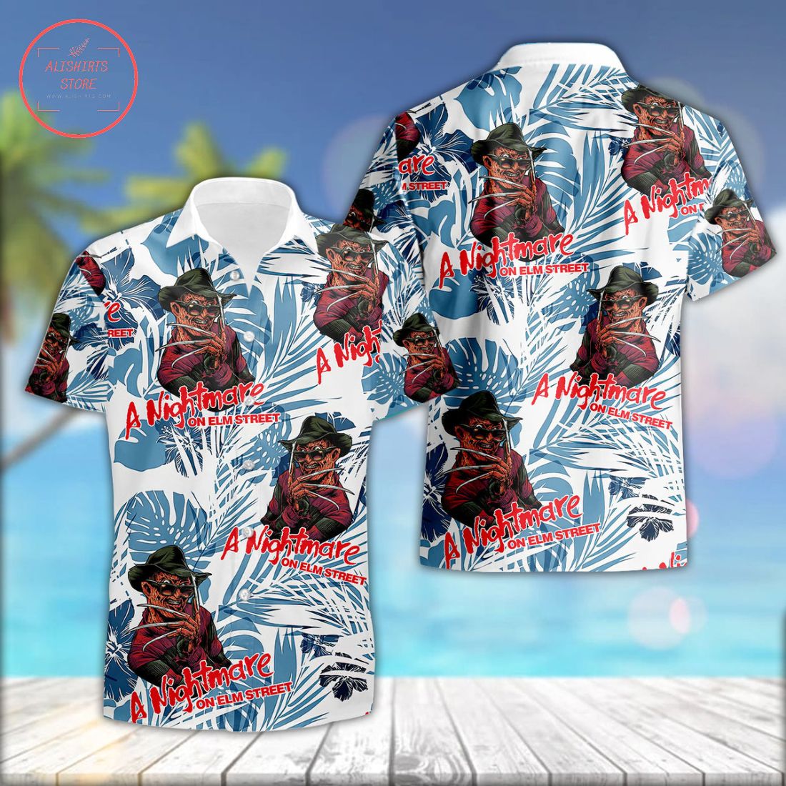 Freddy Krueger Halloween Hawaiian Shirt