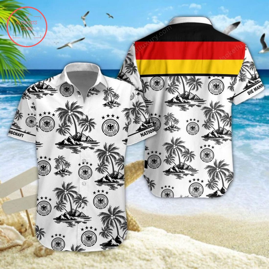 Germany national football team Hawaiian Shirt and Shorts