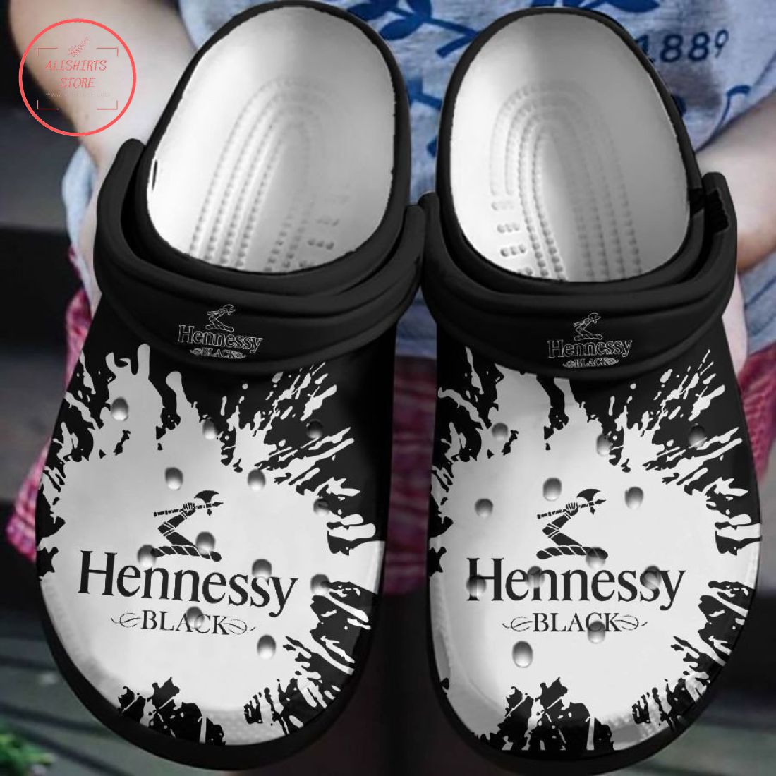 Hennessy Black Crocs Crocband Clog