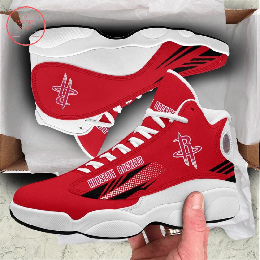 Houston Rockets Air Jordan 13 Sneaker Shoes