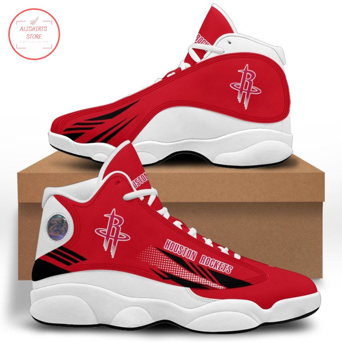 Houston Rockets Air Jordan 13 Sneaker Shoes