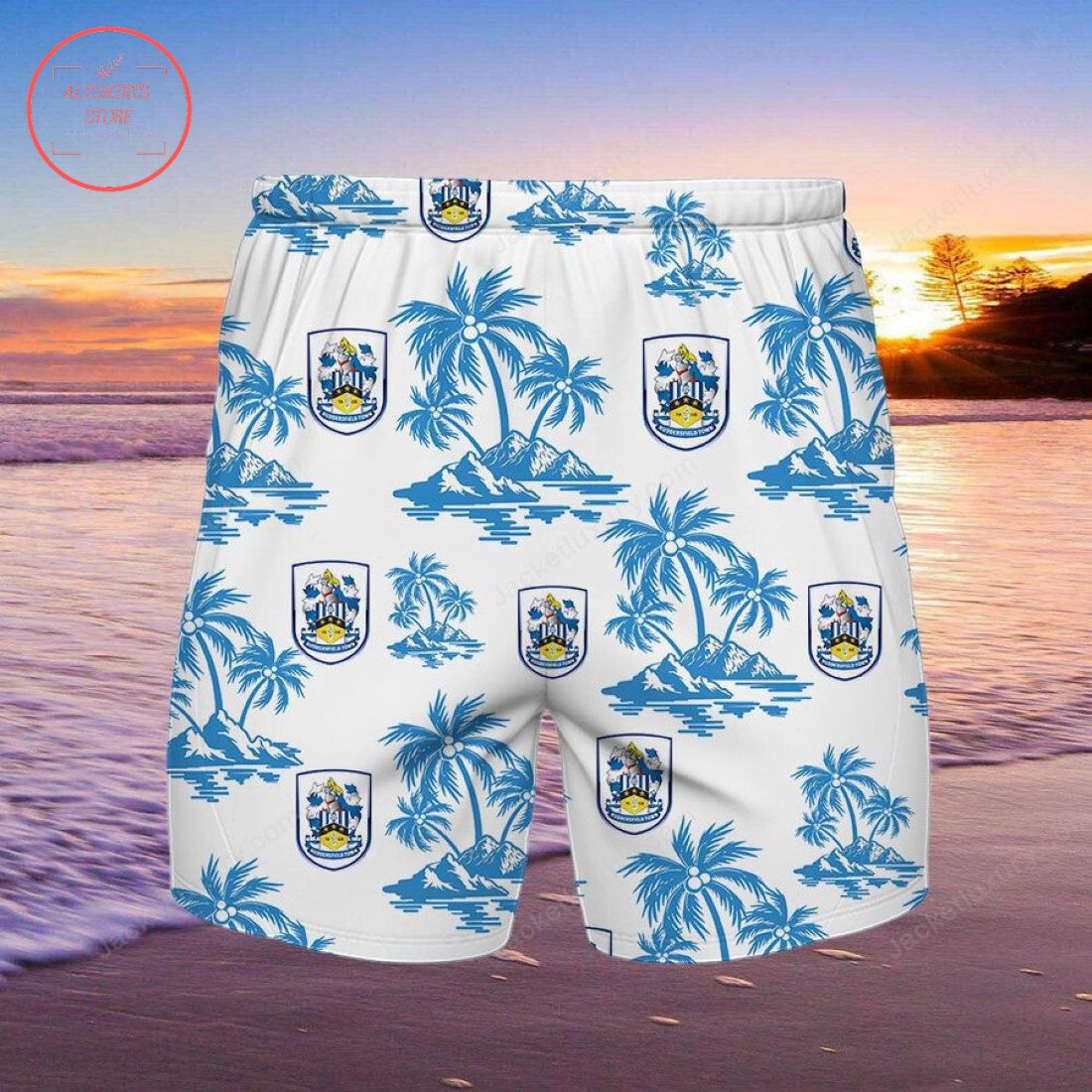 Huddersfield Town A.F.C Hawaiian Shirt and Shorts