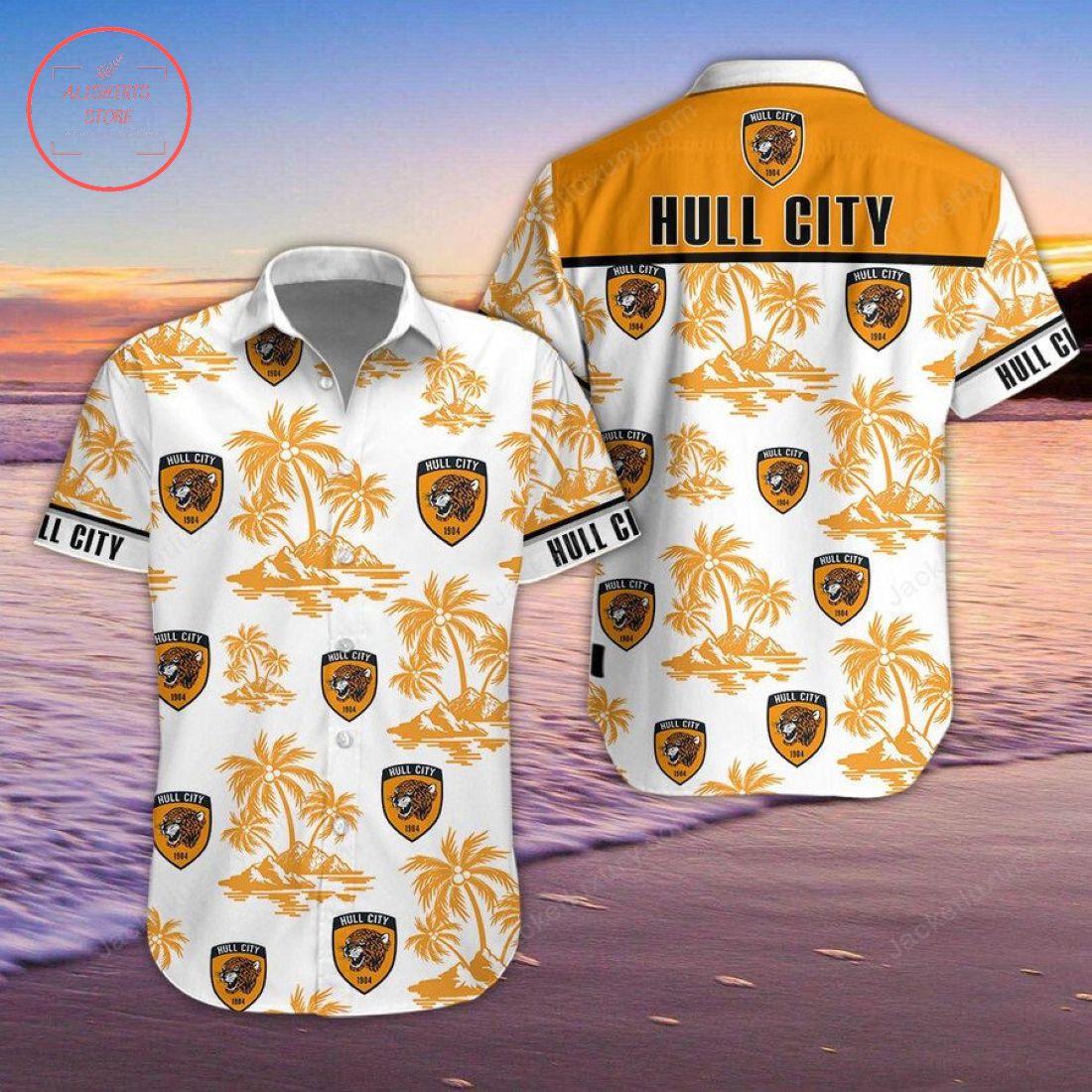 Hull City Hawaiian Shirt and Shorts