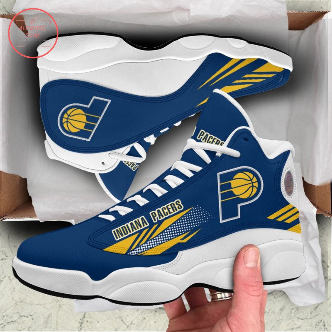Indiana Pacers Air Jordan 13 Sneaker Shoes