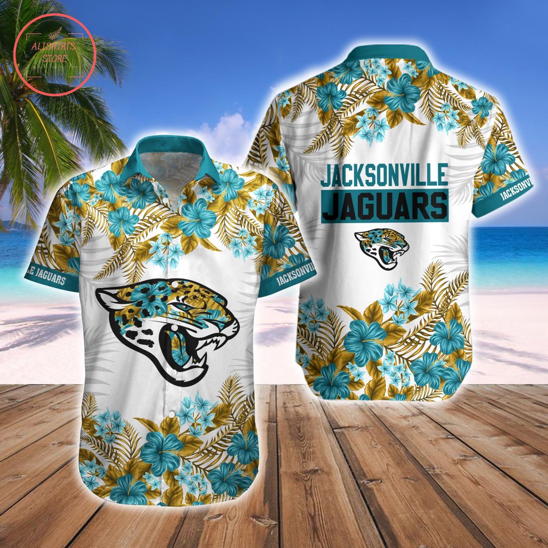 Jacksonville Jaguars Combo Hawaiian Shirt and Shorts